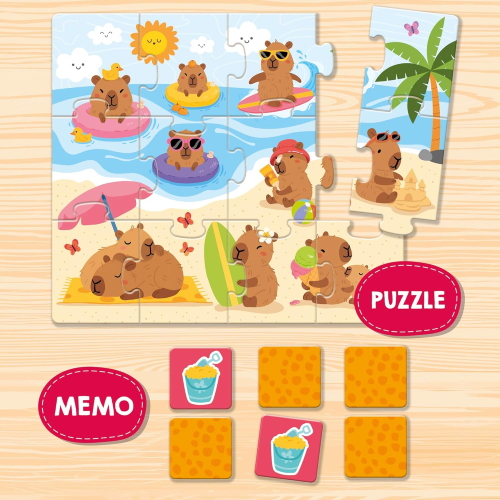 CAROT. BABY- 10GIOCHI DEL CAPIBARA