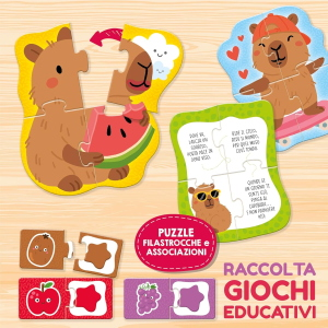 CAROT. BABY- 10GIOCHI DEL CAPIBARA