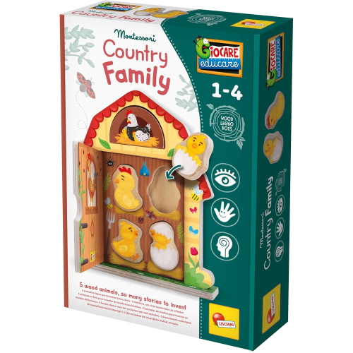 MONTESSORI LEGNO - COUNTRY FAMILY