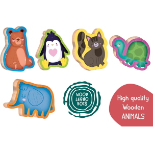 MONTESS BABY- LEGNO BABY ANIMALS
