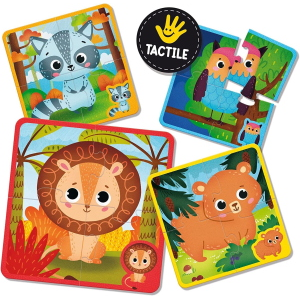 MONTESS BABY- TOUCH PUZZLE 