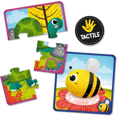 MONTESS BABY- TOUCH PUZZLE 