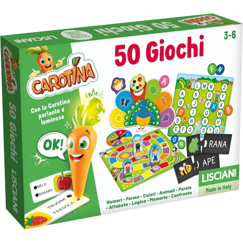 CAROT- PENNA PARLANTE 50 GIOCHI