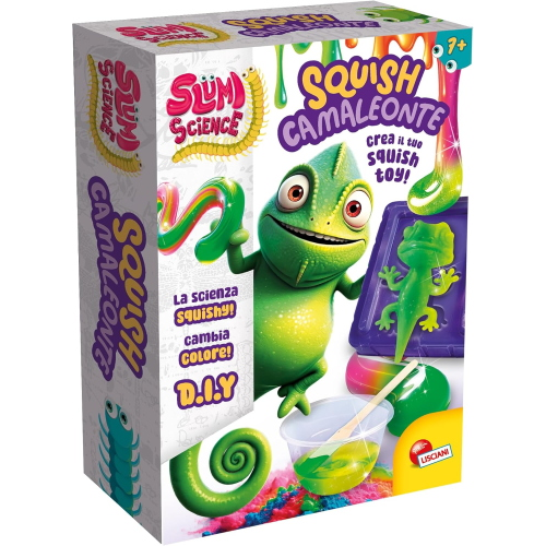 SLUMI SCIENCE- POCKET SQUISH CAMALEONTE
