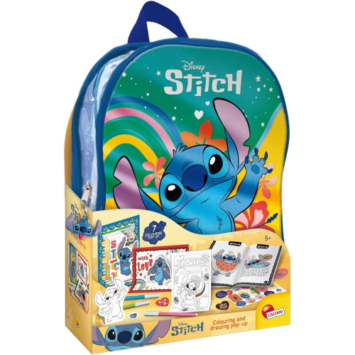 STITCH - STITCH & ANGEL WINDOW COLOURS & STICKER ART