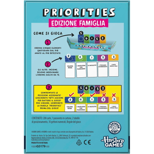 GS- PRIORITIES FAMILY EDITION 