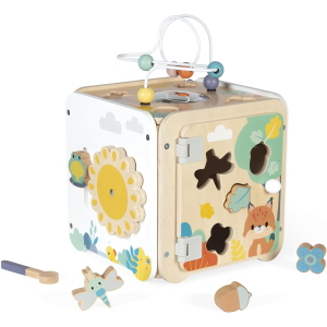 LEGNO - GRANDE CUBO MULTI-ATTIVITA'