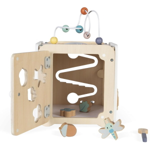 LEGNO - GRANDE CUBO MULTI-ATTIVITA'