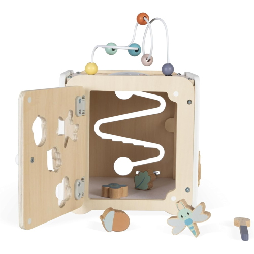 LEGNO - GRANDE CUBO MULTI-ATTIVITA'