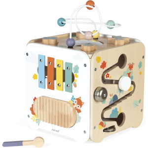 LEGNO - GRANDE CUBO MULTI-ATTIVITA'