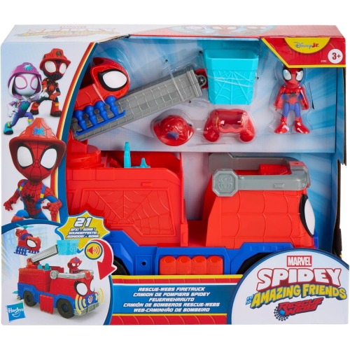 SPIDEY- FIRE TRUCK CAMION POMPIERE