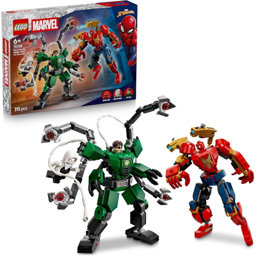 MARVEL LEGO - BATTAGLIA MECH SPIDER MAN VS DOC OCK