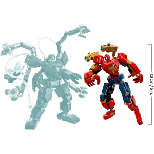 MARVEL LEGO - BATTAGLIA MECH SPIDER MAN VS DOC OCK