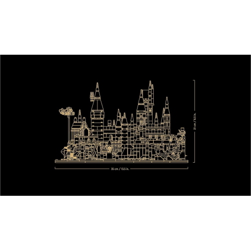 H. POTTER- CASTELLO E PARCO  DI HOGWART 