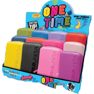 AST. 1 ZIP 3 SCOMPARTI  TINTAUNITA ONE TIME 06 ROSA