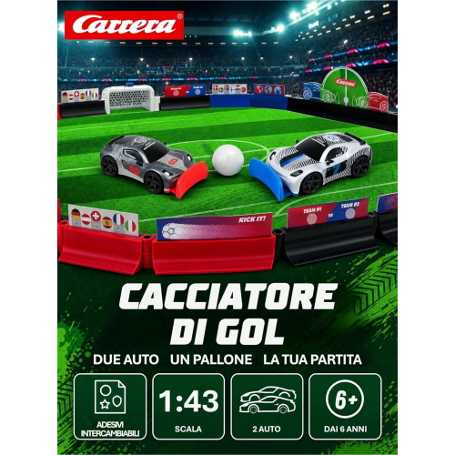 CARRERA R/C SOSCCER SET WORLD CHAMPIONSHIP
