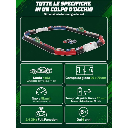 CARRERA R/C SOSCCER SET WORLD CHAMPIONSHIP