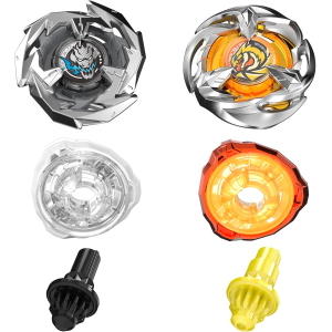 BEYBLADE - DUAL PACK-TROTTOLA GALE WYVERN 3-60T SWORD DRAN 3-80B