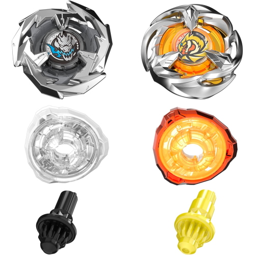 BEYBLADE - DUAL PACK-TROTTOLA GALE WYVERN 3-60T SWORD DRAN 3-80B