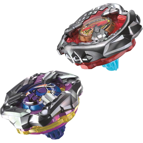 BEYBLADE - DUAL PACK-TROTTOLA BEAT TYRANO 4-70Q-KNIFE SHINOBI 4-80HN