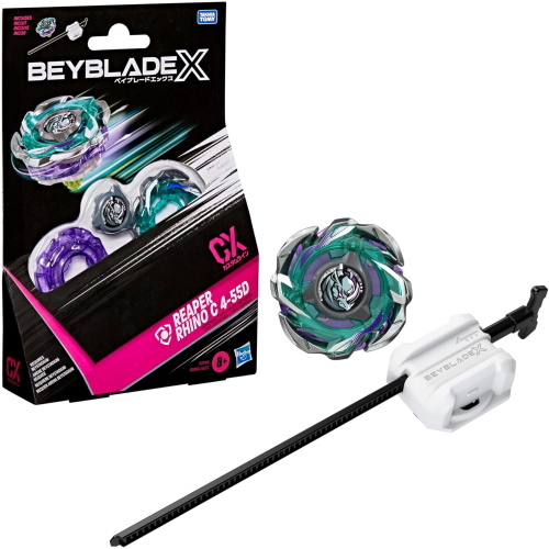 BEYBLADE - STARTER PACK- REAPER RHINO C 4-55D