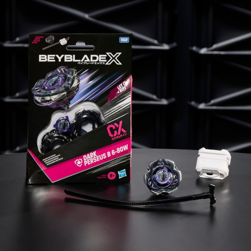 BEYBLADE - STARTER PACK-DARK PERSEUS B 6-80W
