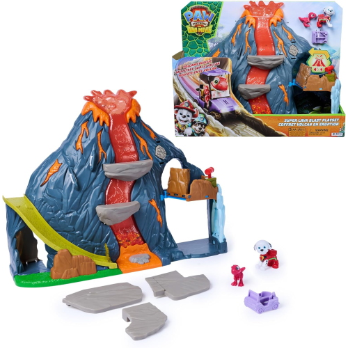 PAW PATROL- DINO- PLAYSET VULCANO