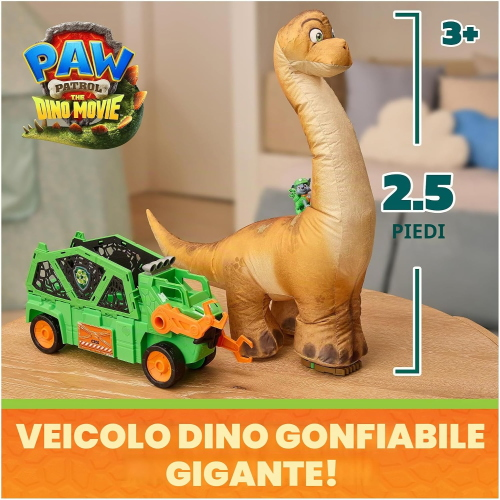 PAW PATROL- DINO- MEGASAURO- IL DINOSAURO SI GONFIA