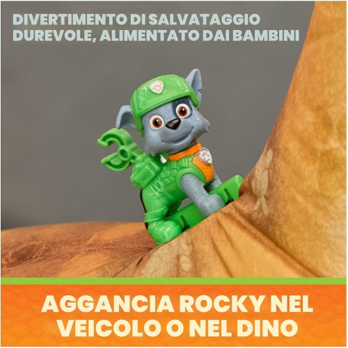 PAW PATROL- DINO- MEGASAURO- IL DINOSAURO SI GONFIA