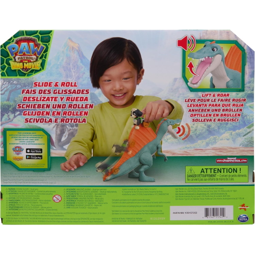 PAW PATROL- DINO- SET REX & SPINOSAURO 