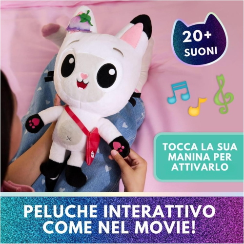 GABBY DOLLHOUSE- MOVIE-PLUSH PANDY CON FUNZ.