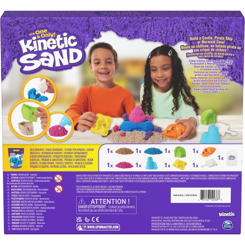 KINETIC SAND - SET CASTELLI 3 IN 1 