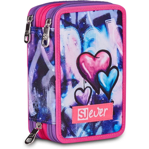 ASTUCCIO  3 ZIP SJ GANG EVER MULTIVIOLET