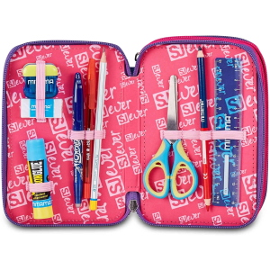 ASTUCCIO  3 ZIP SJ GANG EVER MULTIVIOLET