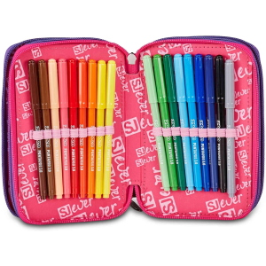 ASTUCCIO  3 ZIP SJ GANG EVER MULTIVIOLET