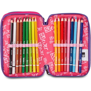 ASTUCCIO  3 ZIP SJ GANG EVER MULTIVIOLET