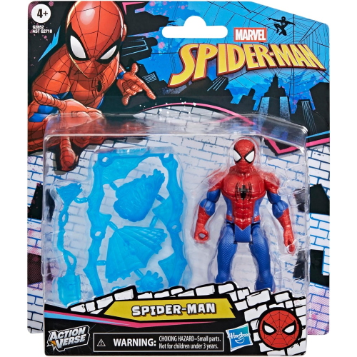 SPD - ACTION VERSE FIGURE WITH GEAR- SPIDERMAN