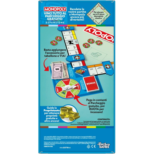 GS- MONOPOLY ESPANS. PARCHEGGIO GRATUITO