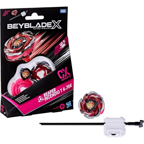 BEYBLADE - STARTER PACK- REAPER INCENDIO T 4-70K