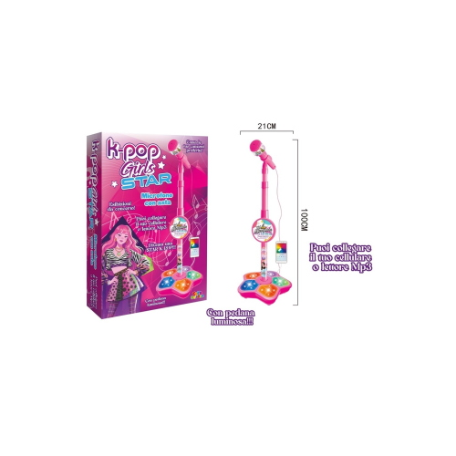 K-POP MICROFONO CON ASTA 
