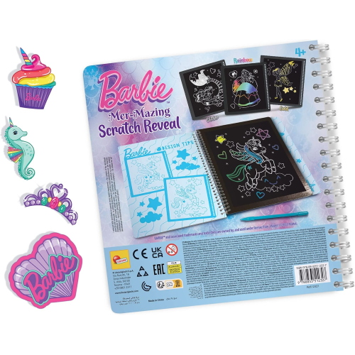 BARBIE - SKETCBOOK MER MAZING SCRATCH REVEAL