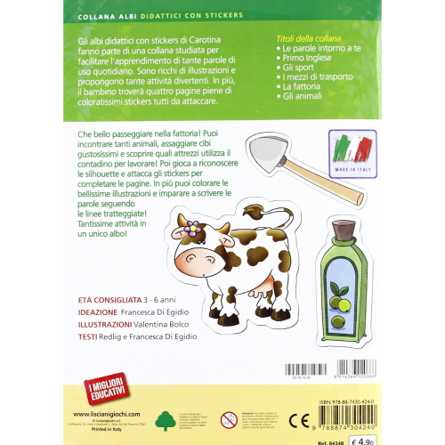 ALBO - DIDATTICI C/STIkERS LA FATTORIA
