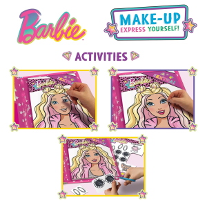 BARBIE - SKETCHBOOK MAKE UP EXPRESS YOURSELF