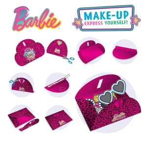 BARBIE - SKETCHBOOK MAKE UP EXPRESS YOURSELF