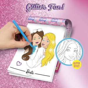 BARBIE - SKETChBOOK GLITTER FUN 