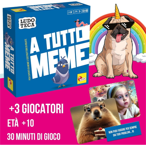 LUDOTECA - POCKET A TUTTO MEME