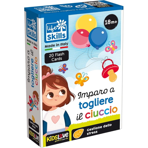 LIFE SKILLS- CARDS IMPARO A TOGLIERE IL CIUCCIO