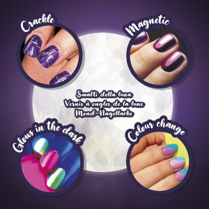 THE MOON ACADEMY- MOON NAIL ART