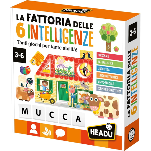HEADU - GIOCHI DELLA FATTORIA CON 6 INTELLIGENZE