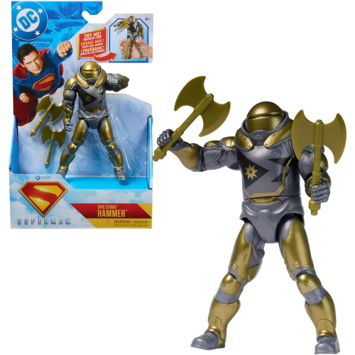 DC- 15CM SUPERMAN POWER ATTACK ASS.